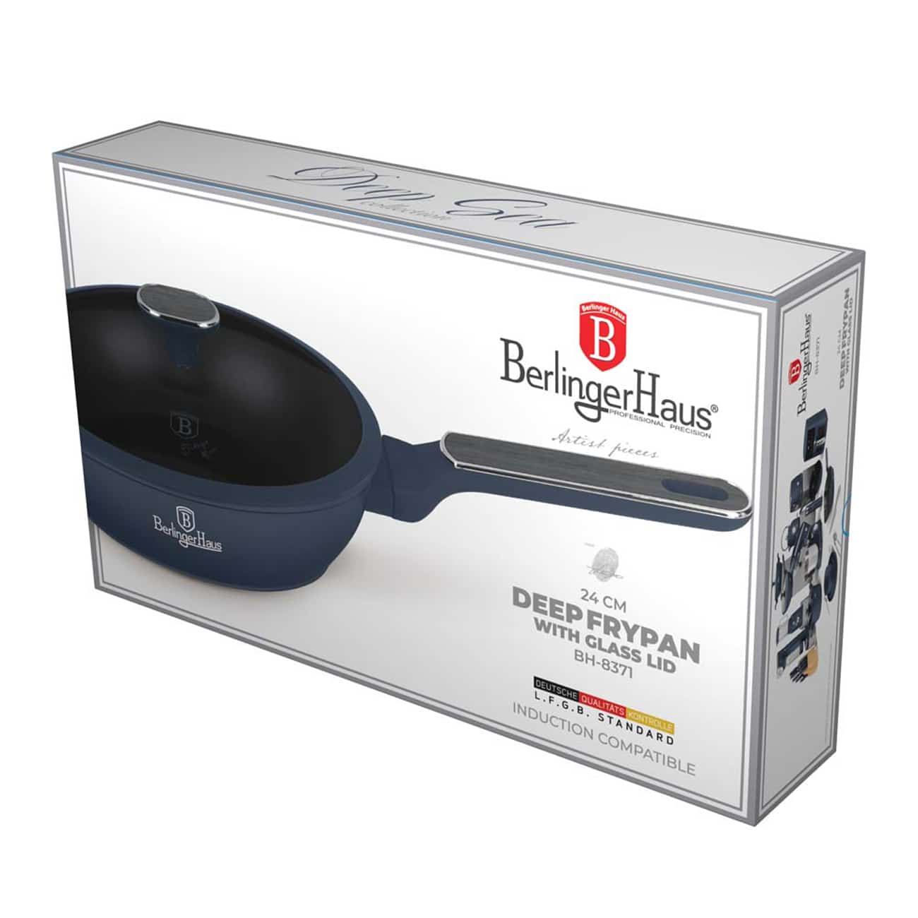 Berlinger Haus Deep Sea saute pan detail