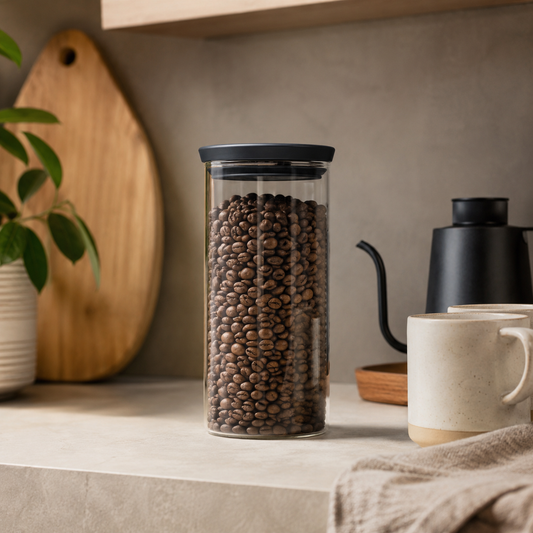 Brabantia Stackable Glass Storage Jar – 1.1 L product view 2