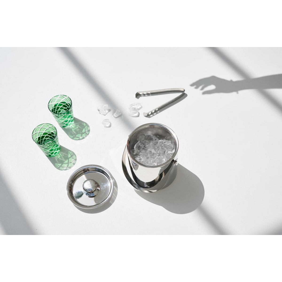 Edzard Seattle Stainless Steel Ice Bucket Set alternate view
