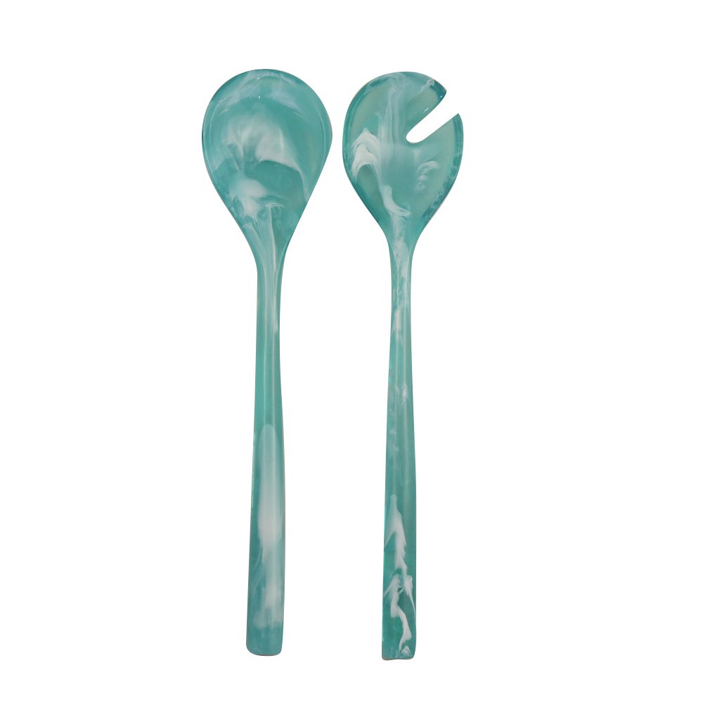 Aulica Green Resin Salad Server Set product image