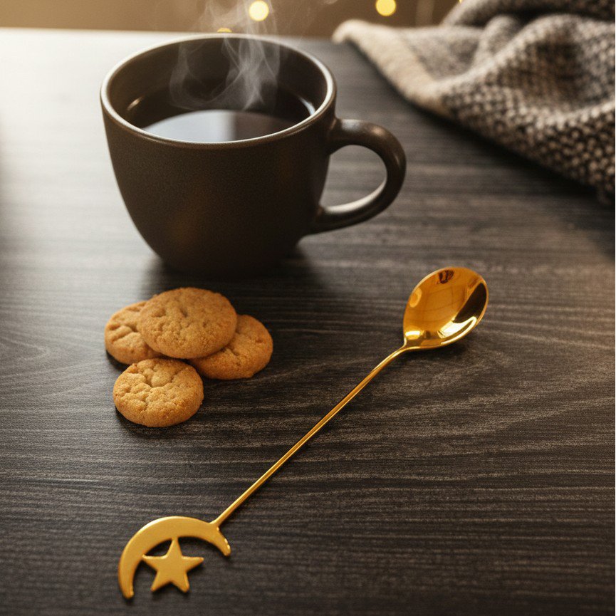 Aulica Istanbul Gold Spoons – Set of 6 product view 6
