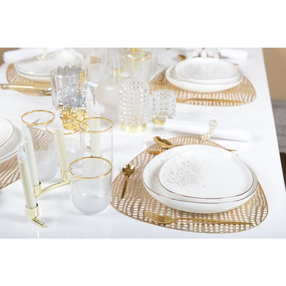 NISH Gilded Water Glasses Lot Of 6 product view 2