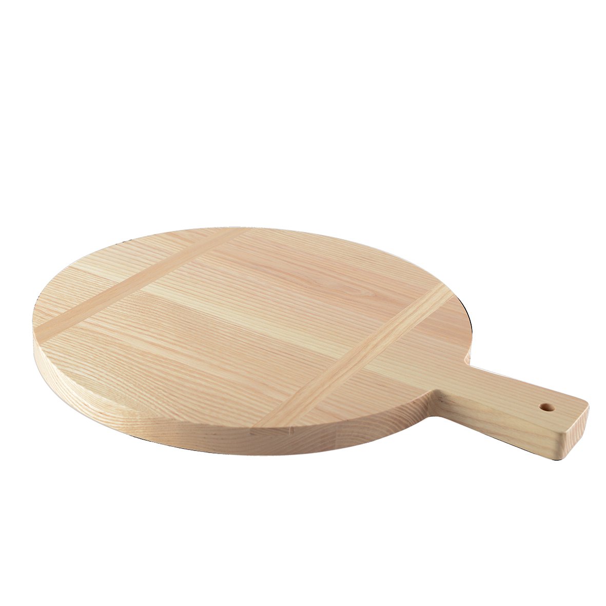 Aulica Round Wooden Cutting Board with Handle product view 5