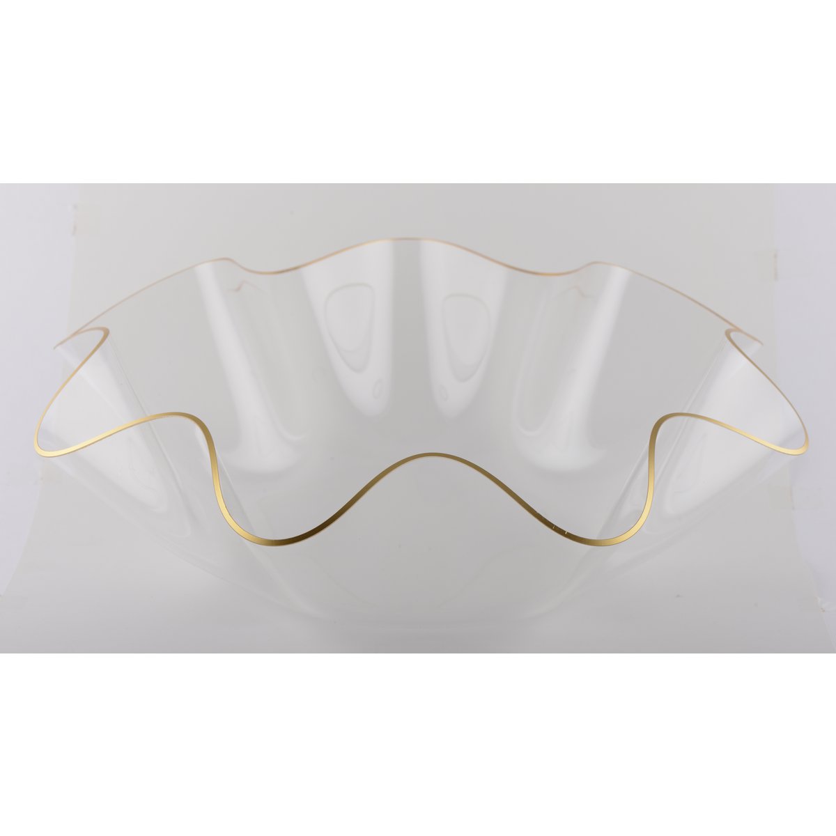 Aulica Gold-Rim Acrylic Fruit Bowl – 40 cm product view 7