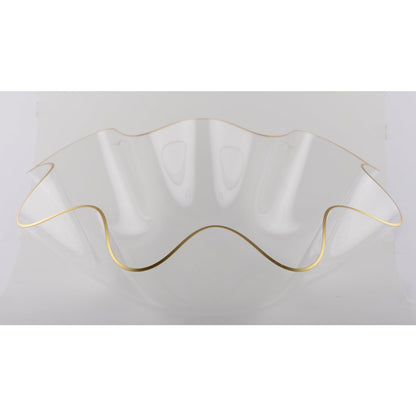 Aulica Gold-Rim Acrylic Fruit Bowl – 40 cm product view 7