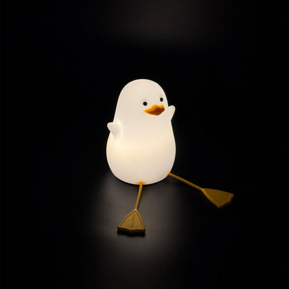 Mad Monkey Ducky Rechargeable LED Night Light close-up view