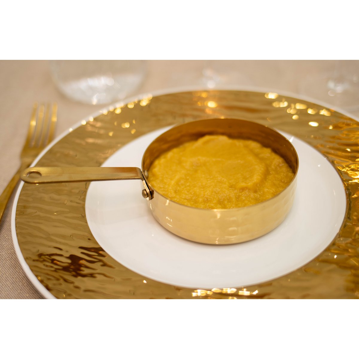 Mini Golden Saucepan 10.5x10.5x3.5cm product view 3