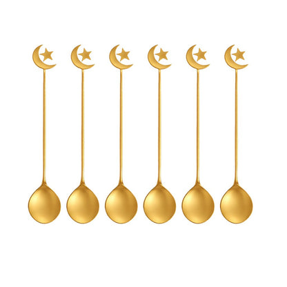 Aulica Istanbul Gold Spoons – Set of 6