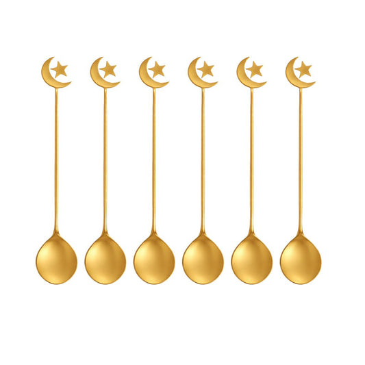Aulica Istanbul Gold Spoons – Set of 6