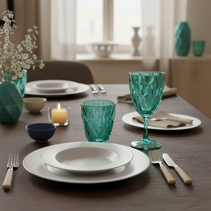 Aulica Light Green Wine Glasses – Set of 6 product view 3