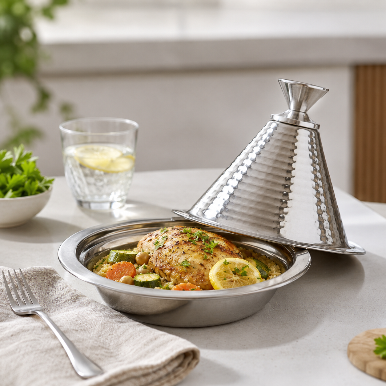 Aulica Individual Stainless Steel Tagine