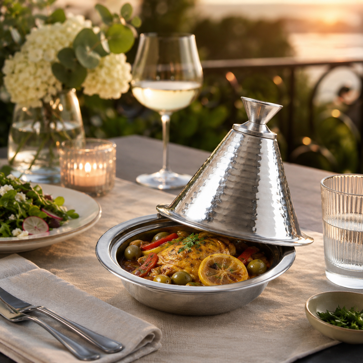 Aulica Individual Stainless Steel Tagine