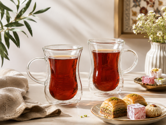 Aulica Double-Wall Glass Tea Cups Set of 2 product image