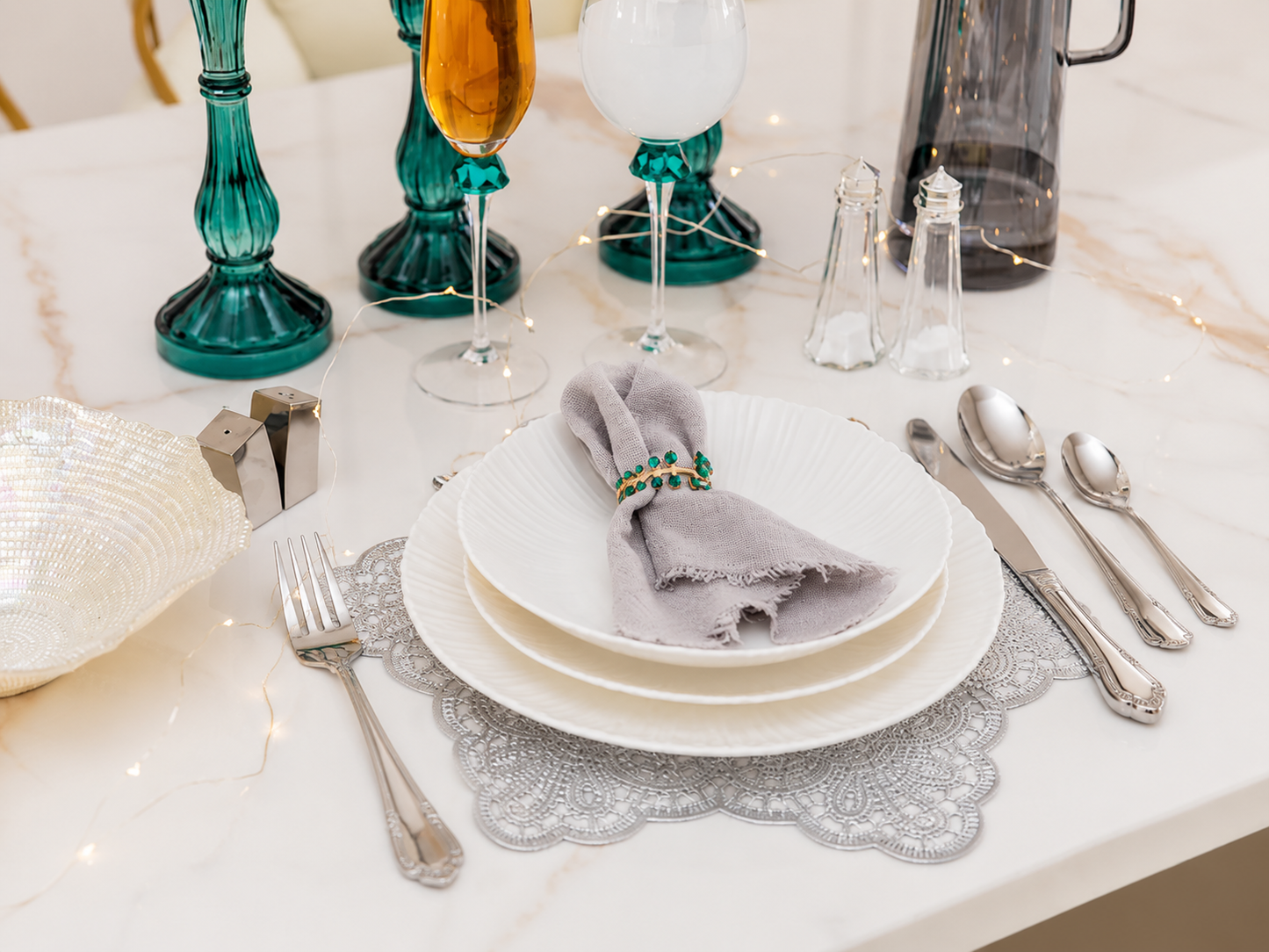Aulica Silver Brilliant 24-Piece Cutlery Set alternate view