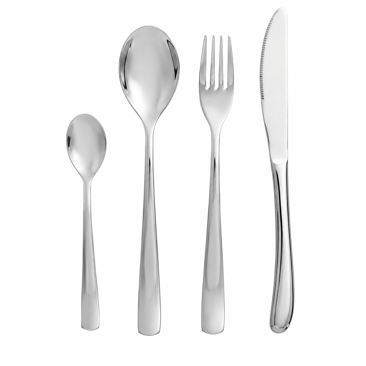 Aulica Silver Brilliant 24-Piece Cutlery Set product image