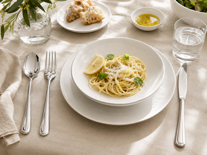 Aulica Silver Brilliant 24-Piece Cutlery Set detail view