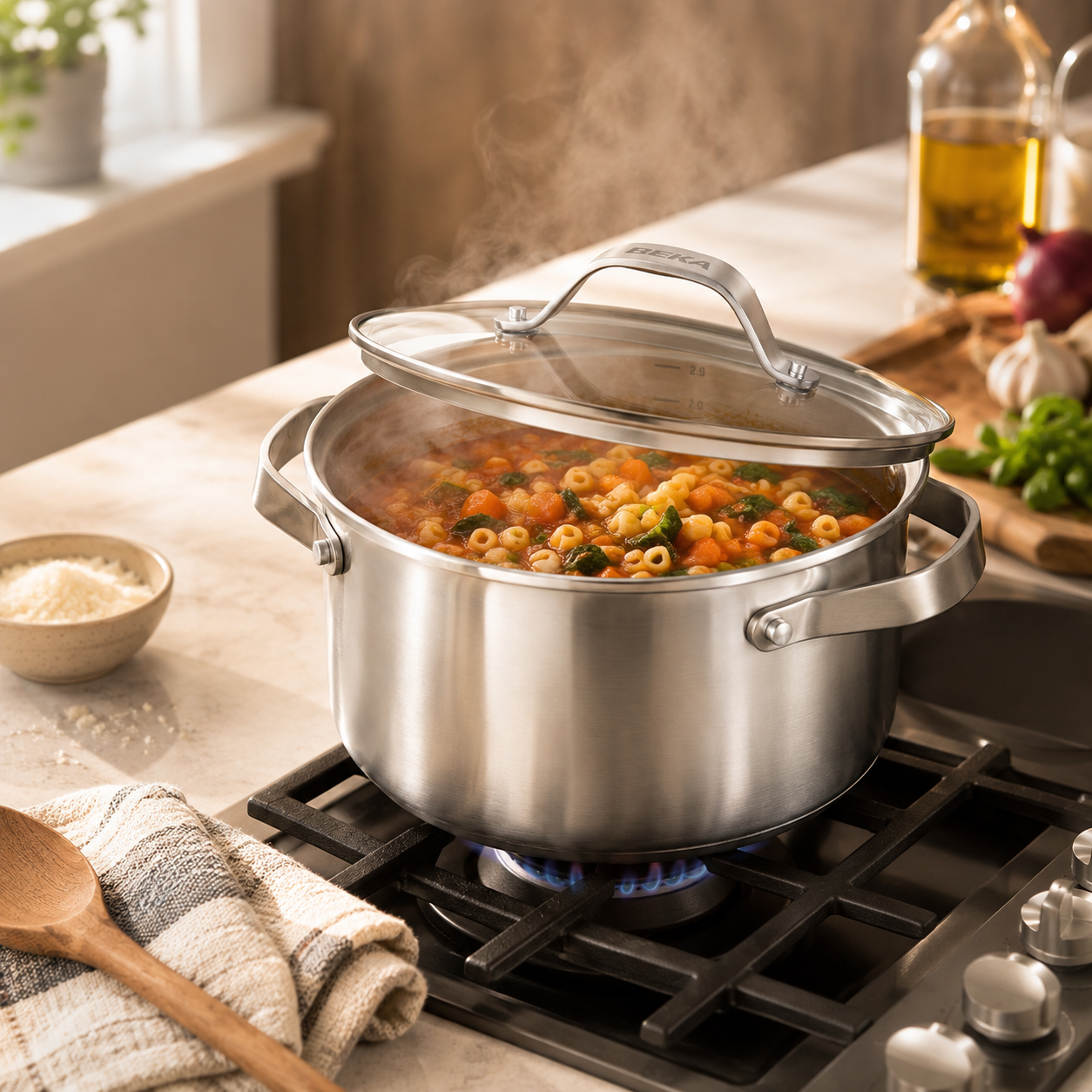 Beka Cicla Cooking Pan with Lid 24 cm product view 2