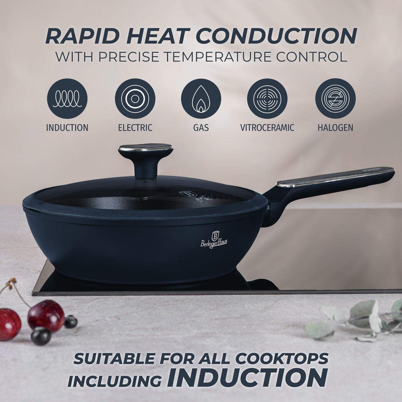 Berlinger Haus Deep Sea cookware for everyday cooking