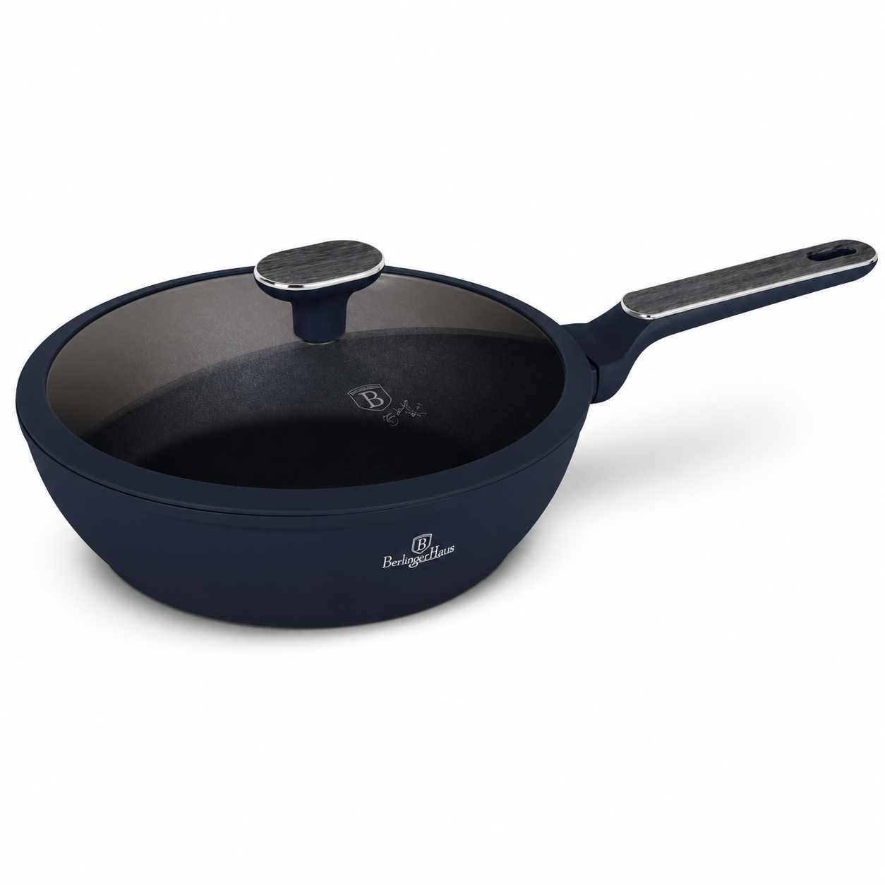 Berlinger Haus Deep Sea saute pan with lid, 24 cm
