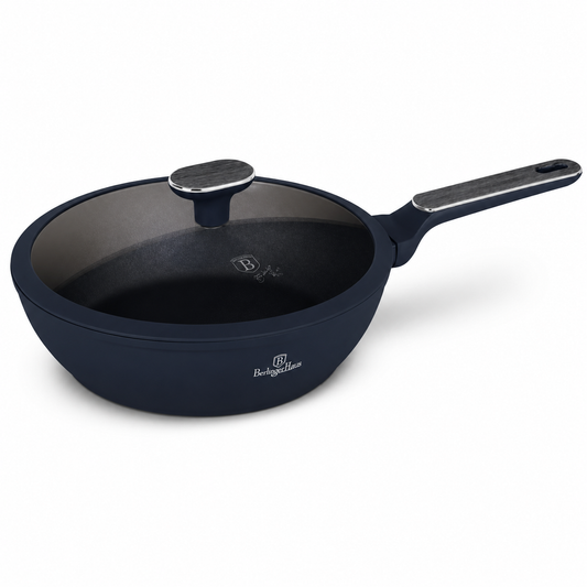 Berlinger Haus Deep Sea saute pan with lid, 24 cm