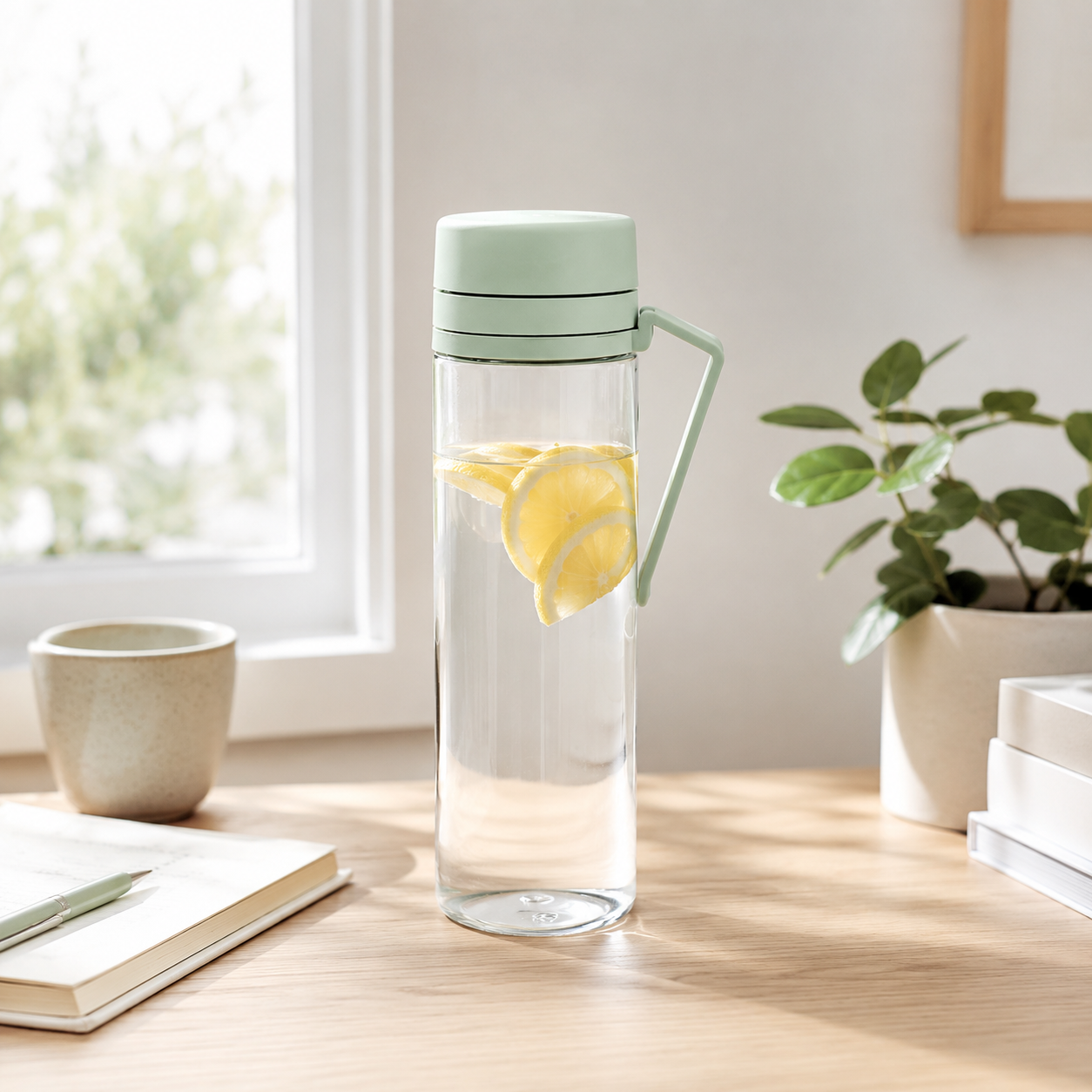 Brabantia Jade Green Water Bottle – 0.5 L product view 3