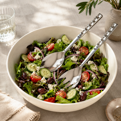 Aulica Silver Salad Servers – 28.5 cm product view 2