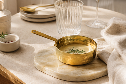 Aulica Mini Gold Serving Saucepan – 10.5 cm