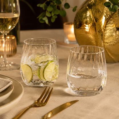 Aulica Wave Water Glasses – Set of 6 product view 2