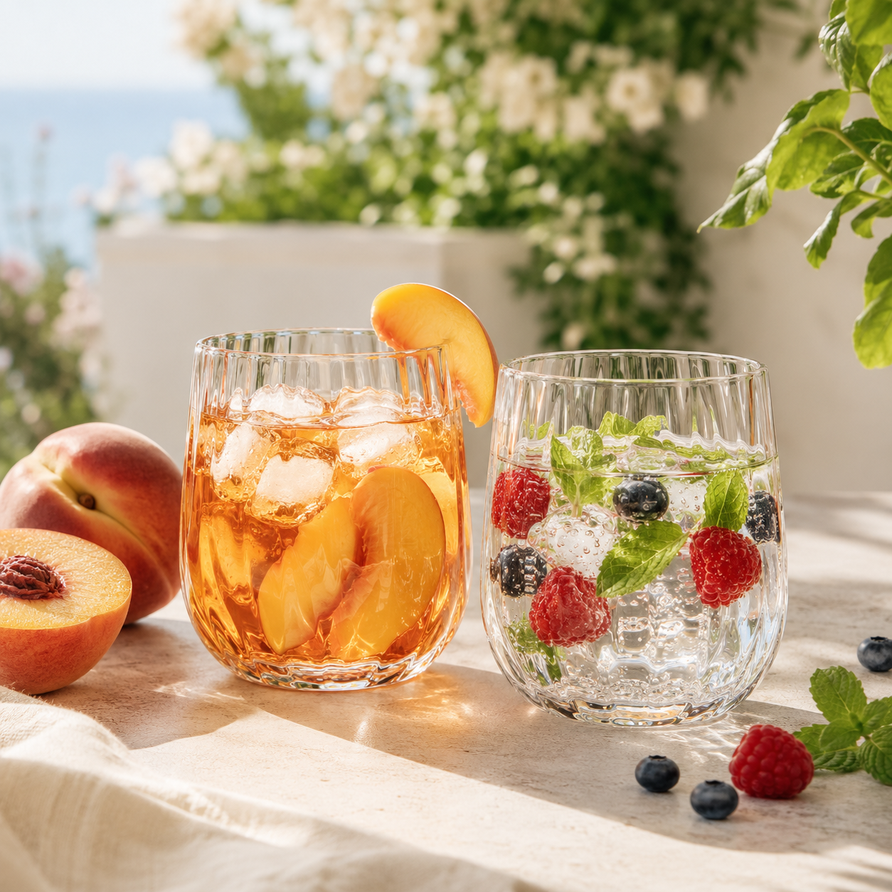 Aulica Wave Water Glasses – Set of 6 product view 3