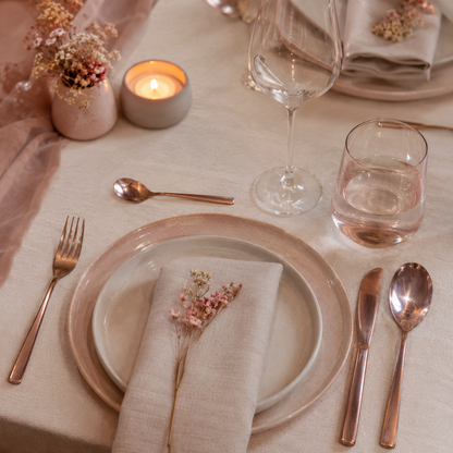 Aulica Brilliant Copper Cutlery Set – 24 Pieces product view 4