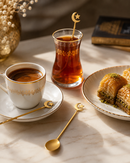 Aulica Istanbul Gold Spoons – Set of 6 product view 3