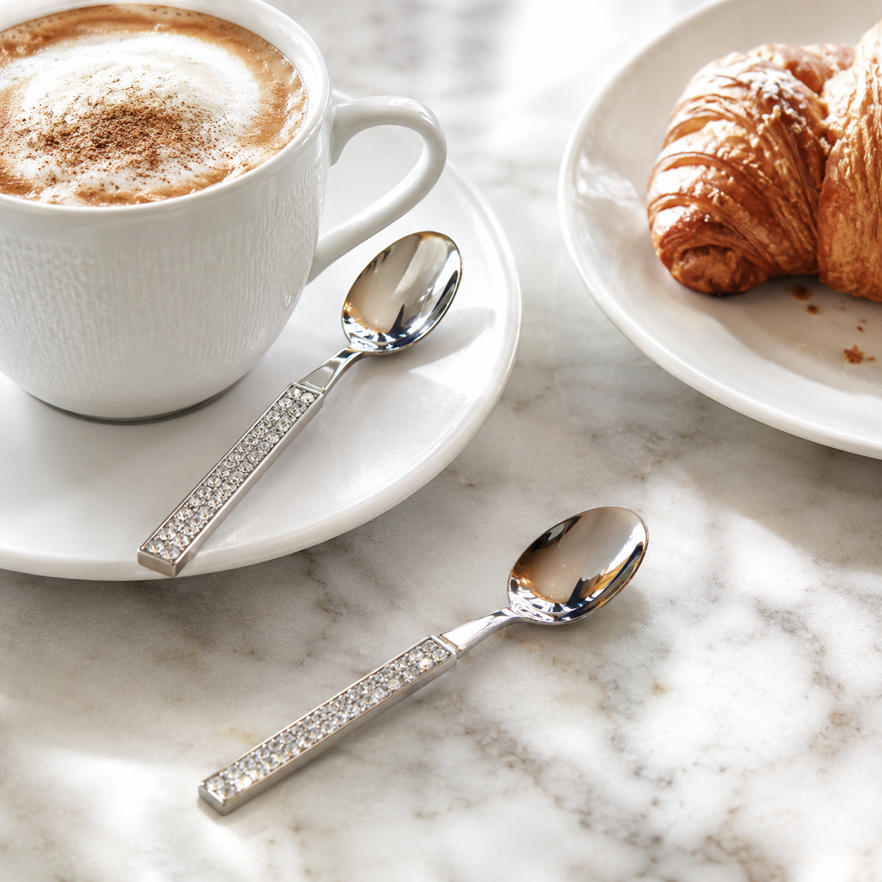 Aulica Luxury Dessert Spoons – Set of 6
