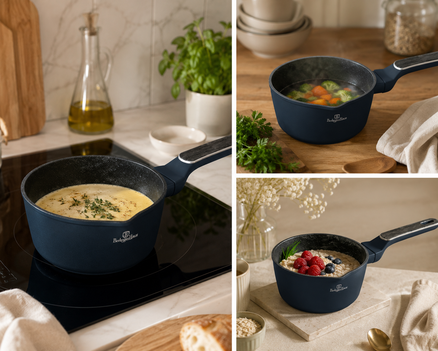 Berlinger Haus Deep Sea Saucepan Without Lid – 16 cm