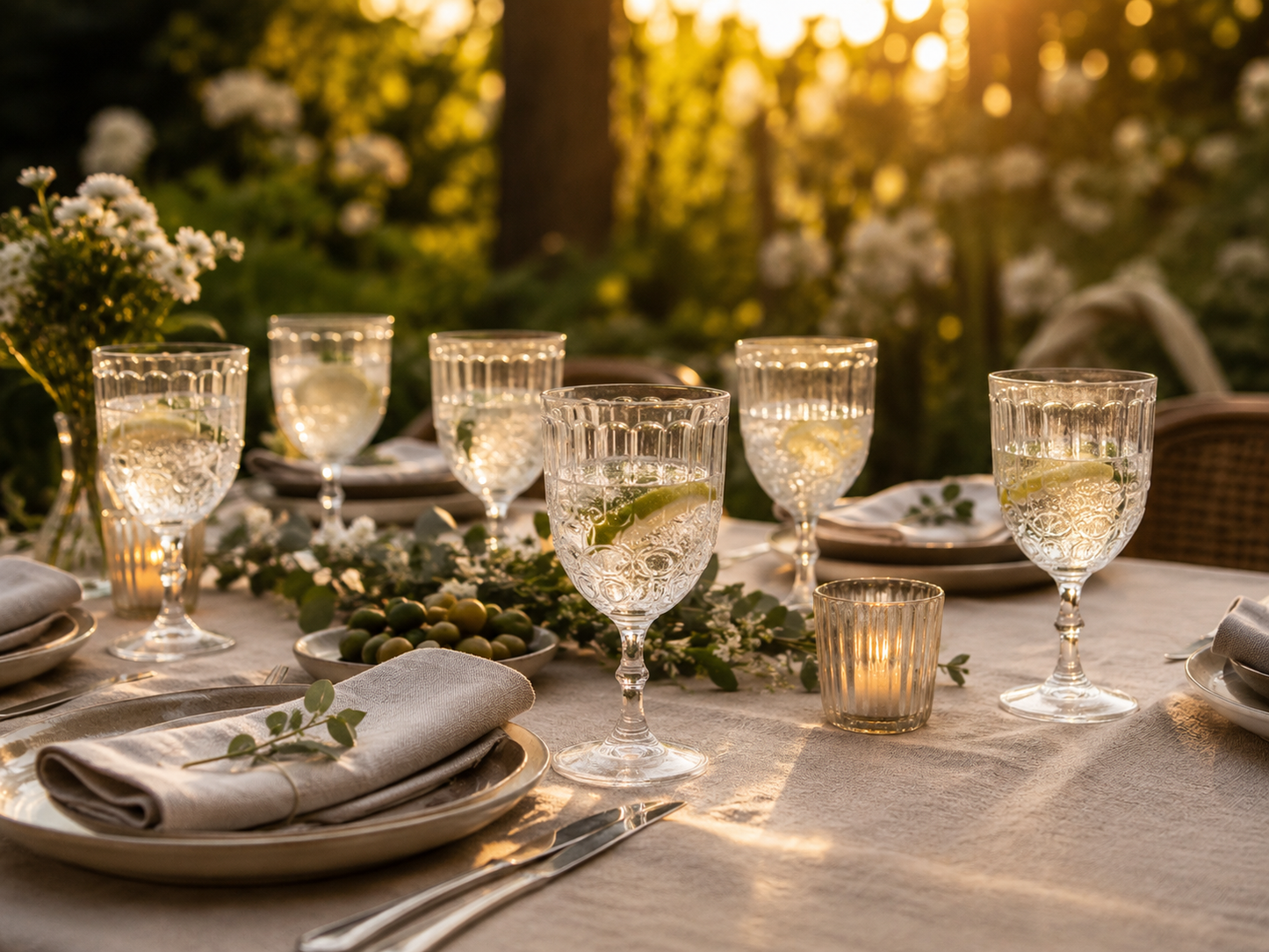 Aulica Clear Stemmed Wine Glasses – Set of 6 product view 4