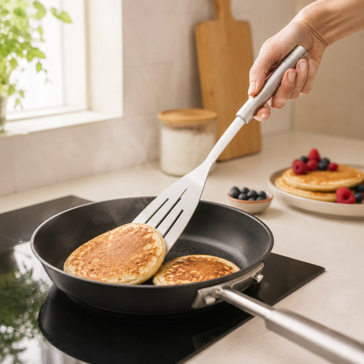 Brabantia Profile Large Slotted Spatula – 36 cm