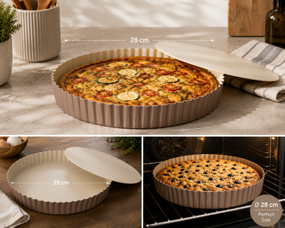 Patisse Ceramic Quiche Pan – 28 cm