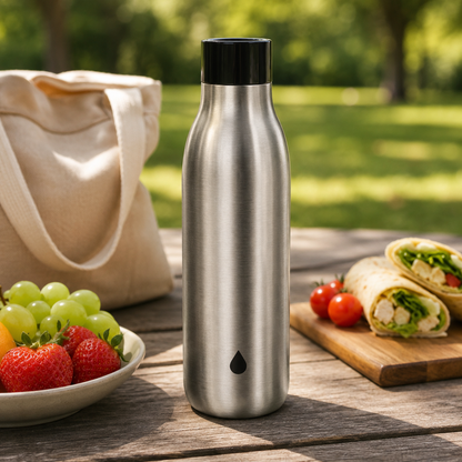 Tefal Bluspin Stainless Steel Bottle – 0.7 L product view 3