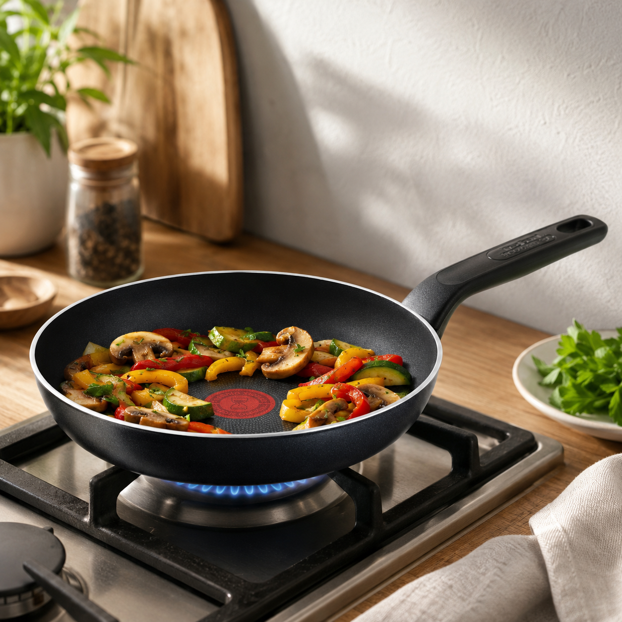 Tefal XL Force Black Frying Pan – 20 cm
