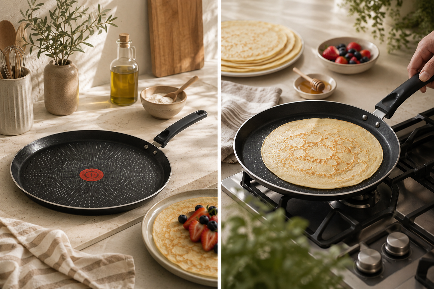 Tefal Pancake Pan 25 Cm No Induction product view 2