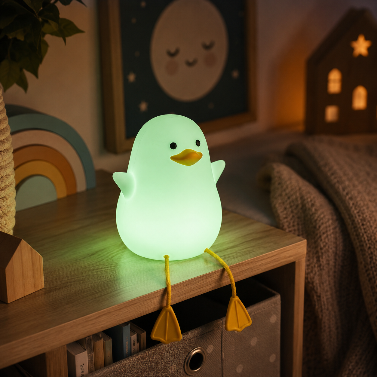 Mad Monkey Ducky Rechargeable LED Night Light additional product image