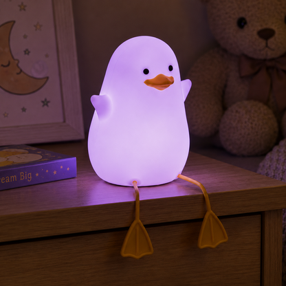 Mad Monkey Ducky Rechargeable LED Night Light front view