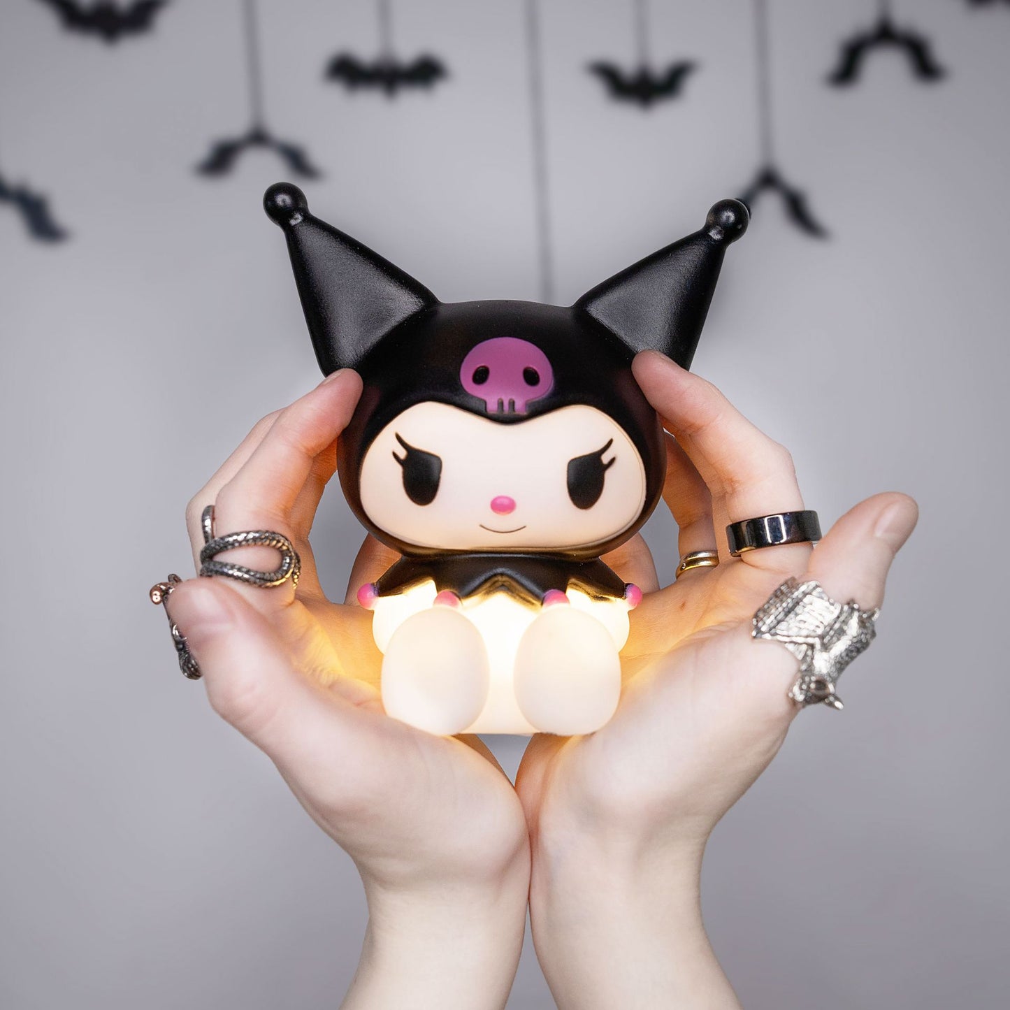 Sanrio Kuromi USB Mood Light detail view