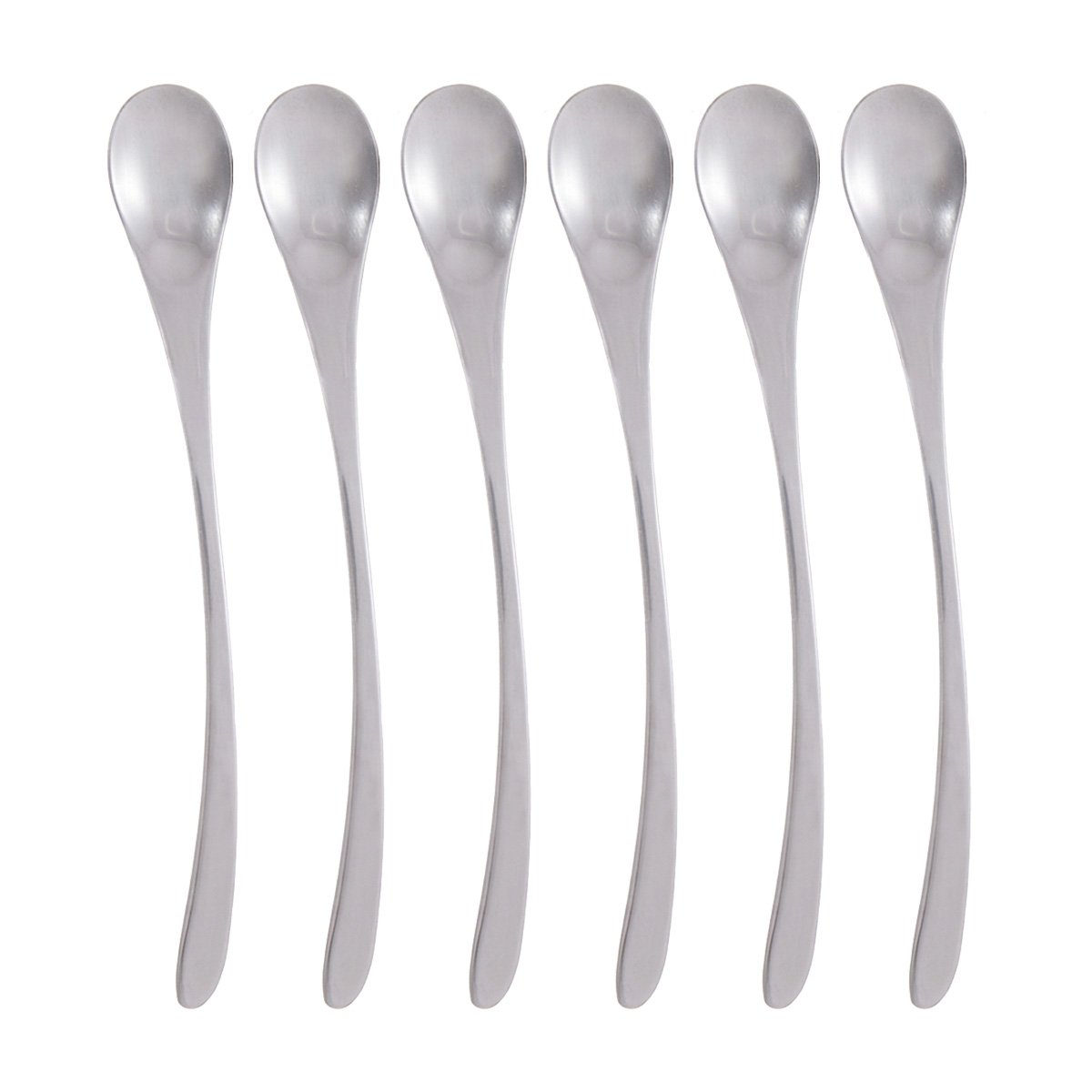 Aulica Silver Long Drink Spoons – Set of 6, 22 cm product view 2