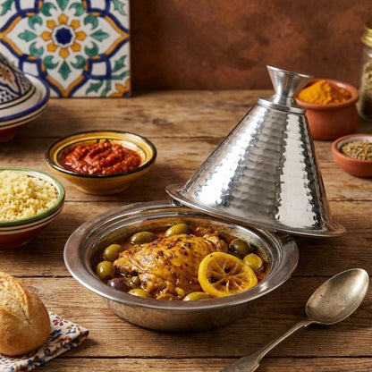 Mampered Individual Stainless Steel Tagine product view 3