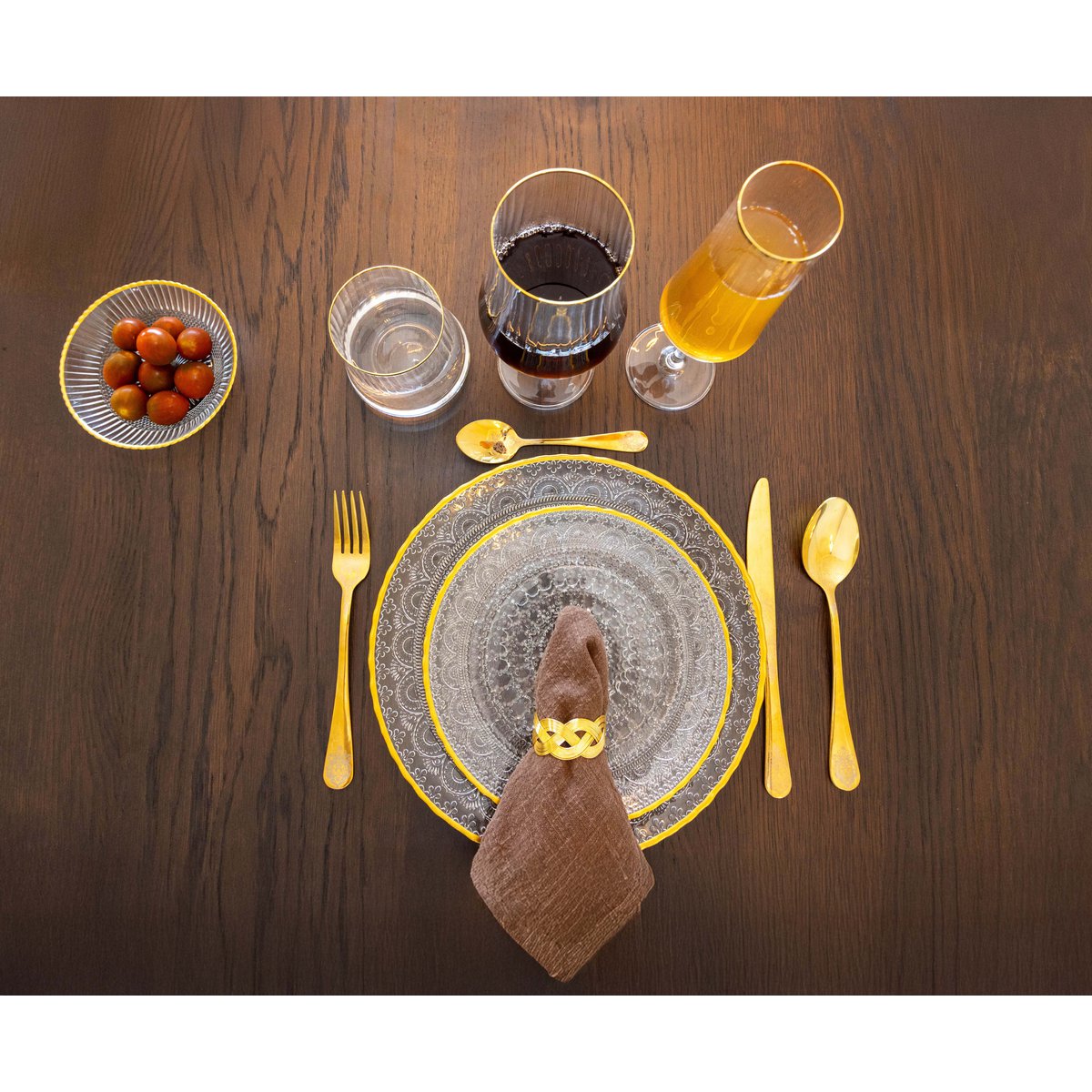 360ml Gilded Edge Wine Lot Of 6 product view 5