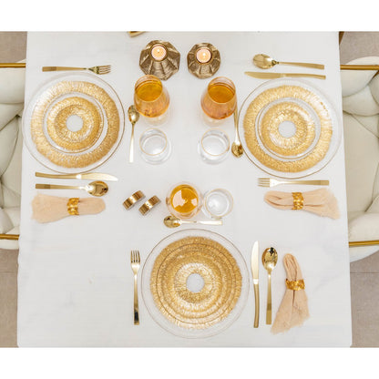 Aulica Brilliant Champagne 24-Piece Cutlery Set product photo