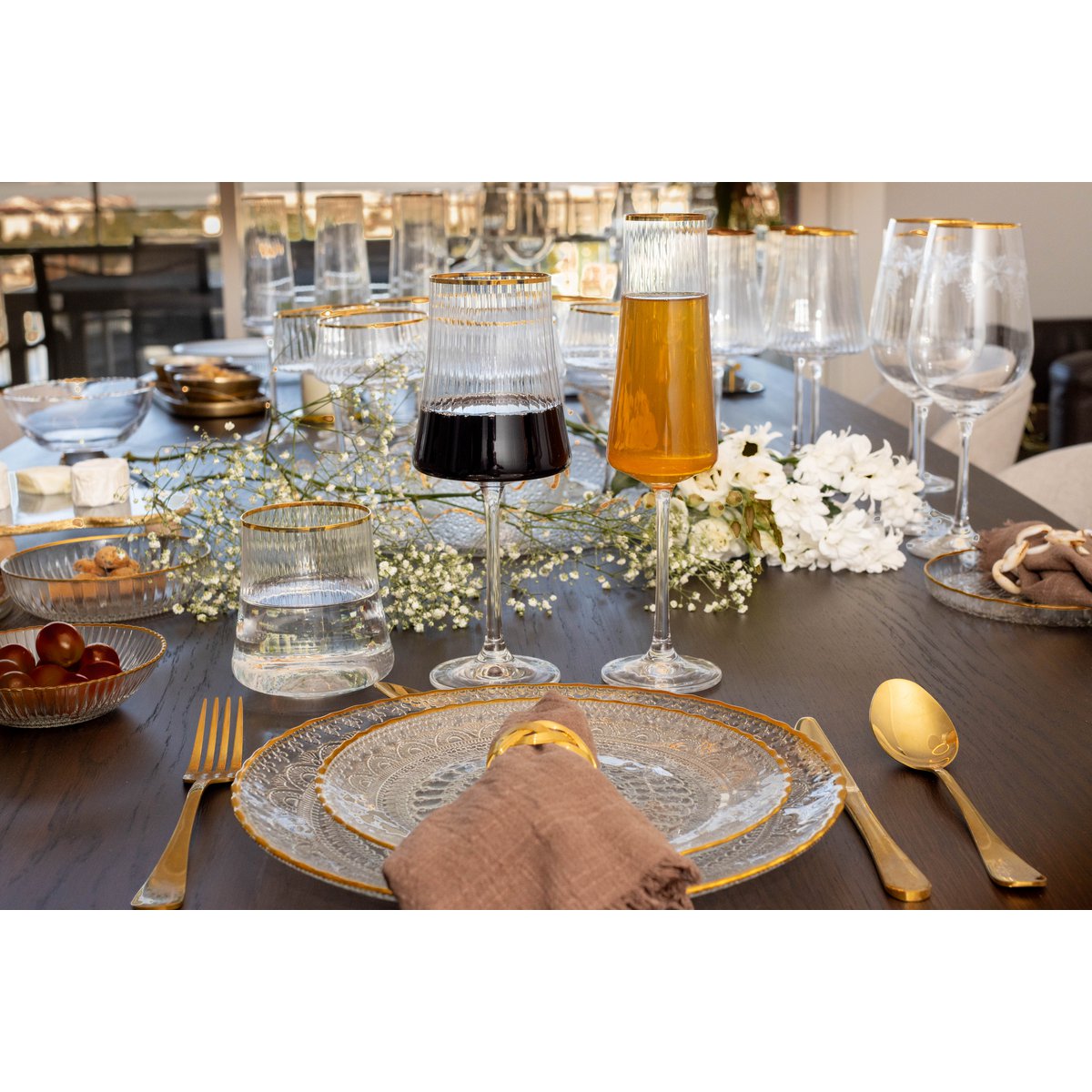 360ml Gilded Edge Wine Lot Of 6 product view 4