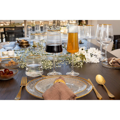 360ml Gilded Edge Wine Lot Of 6 product view 4
